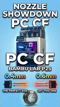 PC CF on Bambu Lab P2S #bambulabp2s