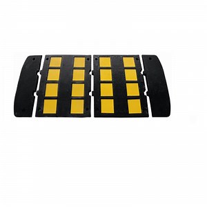[Hot Item] Removable Rubber Speed Ramps Traffic Speed Bump Standards