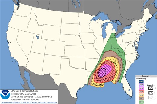 NWS storm center changes tornado map warnings
