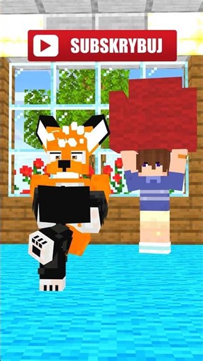 SIGMA PRANK GREGORY w MINECRAFT #Shorts