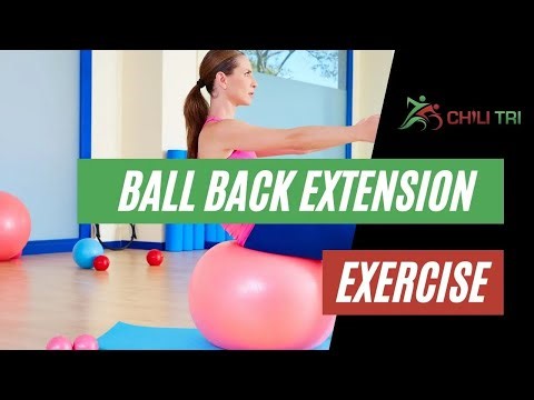 Swiss Ball Back Extension
