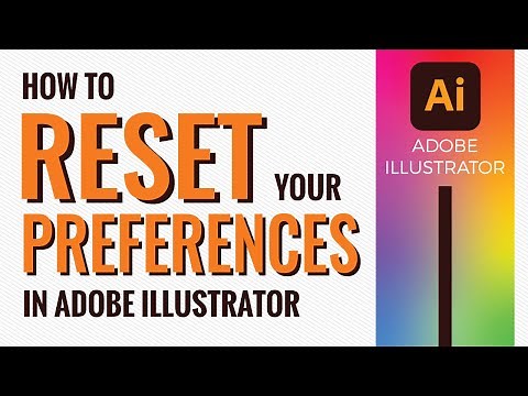How to reset or trash your preferences in Adobe Illustrator