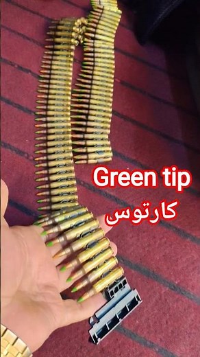 Green Tip 5.56×45mm NATO Ammunition – USA Military Rifle Rounds