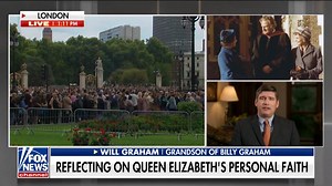 Will Graham, son of Franklin Graham and grandson of Billy Graham, spoke to Fox & Friends about his grandfather's friendship with Queen Elizabeth II and shared his prayers for King Charles III as the new monarch and head of the Church of England. Watch the full interview: | Billy Graham Evangelistic Association