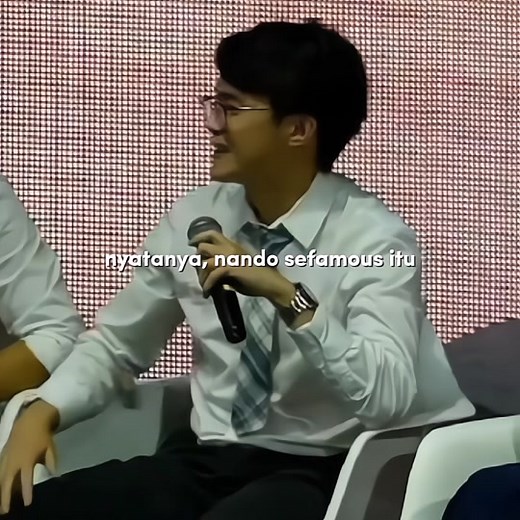 cast coc aja pada ngefans sama dia, apalagi kita 😭❤️ #nando #fernandoares #ruangguru #clashofchampions #fyp