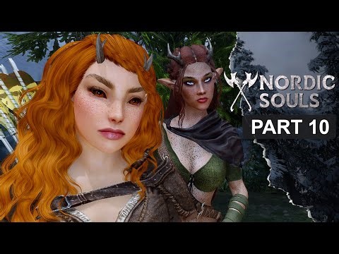 SKYRIM 1200+ MODS | Nordic Souls (Wabbajack modpack) Gameplay part 10 | PC - HD