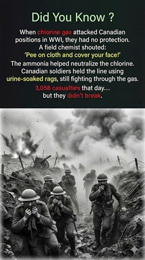 They Had No Gas Masks So They Used THIS Instead