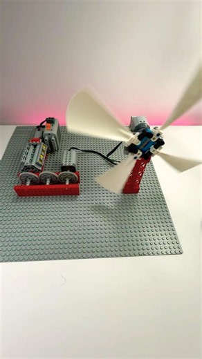 ⚡ I Turned a LEGO Motor into a Generator