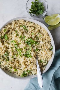 Cilantro Lime Cauliflower Rice