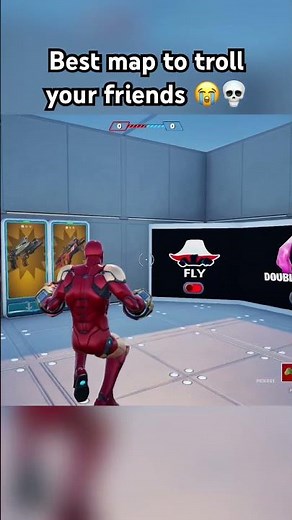 Best Fortnite map to troll your friends 😭😂 #fortnite #fortnitememes