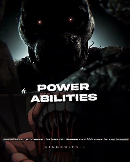 Springtrap (Fnaf 3) VS Springbonnie (Fnaf into the pit)