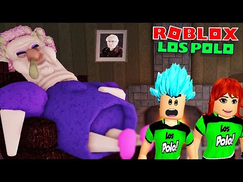 Los Polo Escapan de la abuela Chunga!! en Roblox GRUMPY GRAN