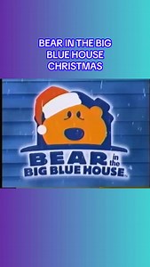 Instant serotonin: Bear, Christmas lights, and that big blue house 🧸✨ #bearinthebigbluehouse | Nostalchicks