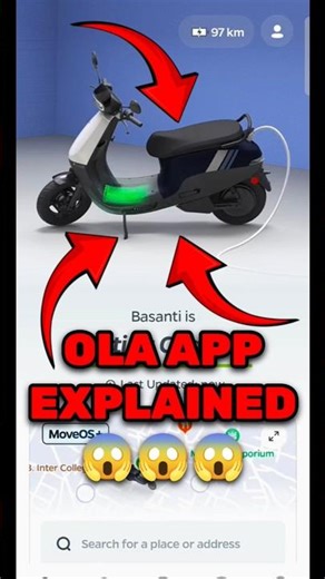 Ola App vs Ola Electric App😱 How to Use Them Correctly #ola #olaelectric #olas1pro #shorts #olahraga