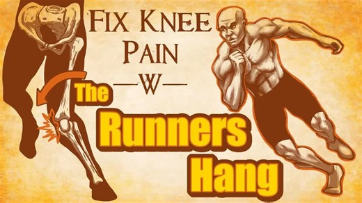 【训练学】改善膝关节疼痛从跑步姿势开始 || FIX KNEE PAIN with One Exercise The Runners Hang