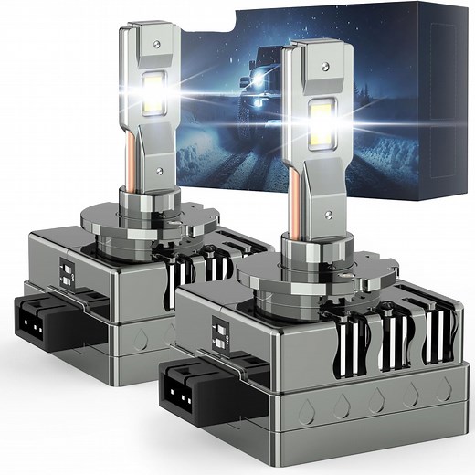 D-Series 6K HID to LED Conversion Headlight Bulb Kit - Plug & Play