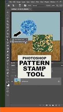 ( 32 ) photoshop pattern stamp tool quick - short tutorial #pattern #photoshop