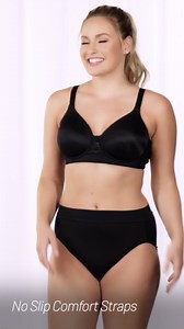 Vanity Fair Radiant Women's Wireless Bra - Back and Side Smoothing, Full Coverage Support, Style 3471381