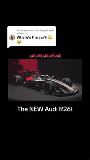 The NEW Audi R26: A Glimpse into the Future of Formula 1