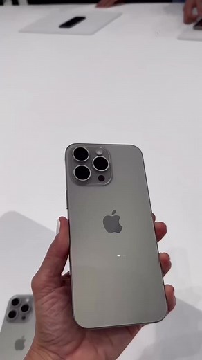 15 Pro - natural titanium with the all new customizable action button! #Anasmaguphonestore | DR SAMBO