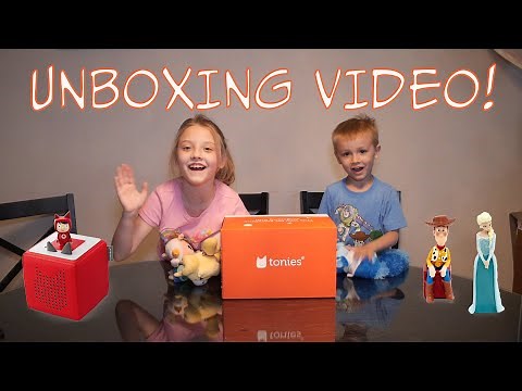 Unboxing Toni Box & Tonies Figures