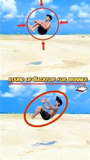 "Round Off Backflip Easy Tutorial for Beginners 🔥"#shortvideos #backflip #sideflip #frontflip #stunt