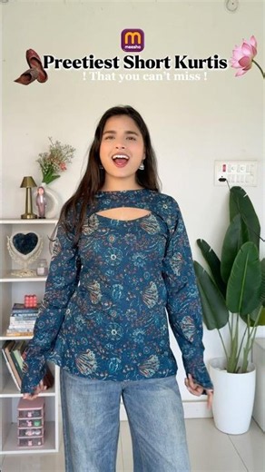 Meesho short kurti haul under 300 🪷🛺✨ #shorts #meeshohaul #meeshofinds #shortkurti #ytshorts