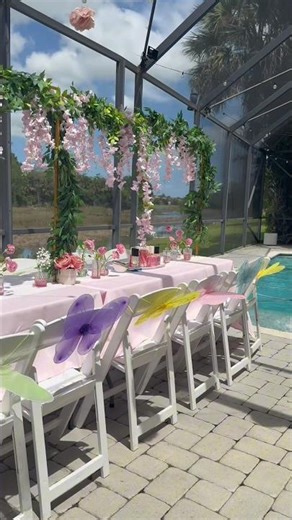 Let’s set up my fairy birthday party! #fairy#party