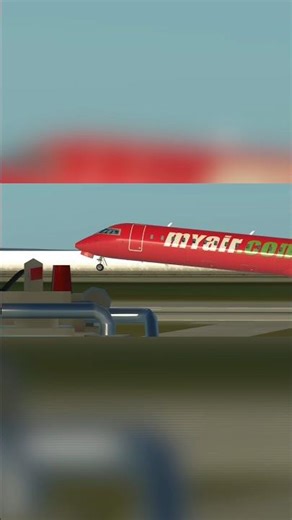UNSTABLE CRJ1000 Takeoff 😱 Novosibirsk | Infinite Flight” #dangerous #pilot #geming #flight