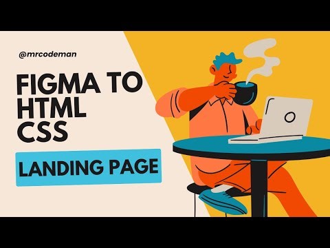 Figma to HTML CSS Tutorial for Beginners: Landing Page Contact Form Design [Part 6]