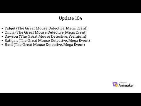 Disney Magic Kingdoms Updates 96-107 Prediction