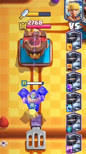 Dagger Duchess vs Mega Knight Combo 🔥#clashroyale #supercell #gaming #shorts #youtube