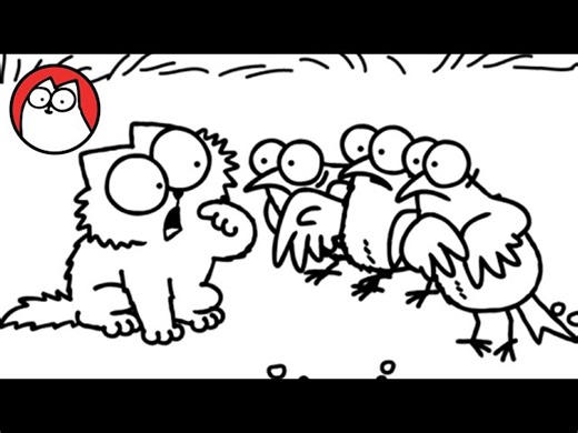 Simon's Cat - Kitten vs. Birds