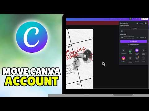 How To Move Your Canva Design To Another Account (2026) - Transfer Canva Project To Another Account