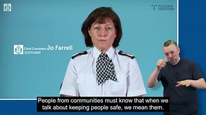 Chief Constable Jo Farrell has apologised to the LGBTQI communities of Scotland for the pain caused through injustices including policing’s role in enforcing laws which criminalised love & identity. For the full details, visit ⬇️ https://www.scotland.police.uk/what-s-happening/news/2024/may/apology-to-the-lgbtqi-communities-of-scotland/ | Police Scotland