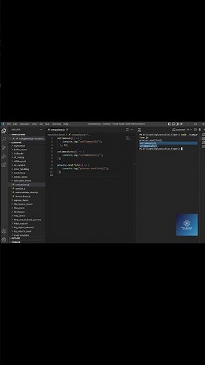 Node.js Event Loop Explained | process.nextTick() vs setTimeout(0) vs setImmediate() #nodejs