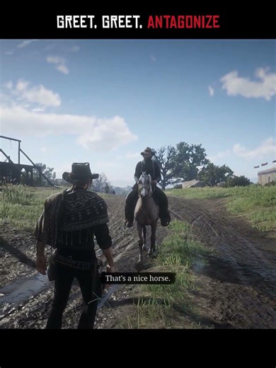 NPCs In 1899 Don't Take Insults 😤 #rdr2 #shorts