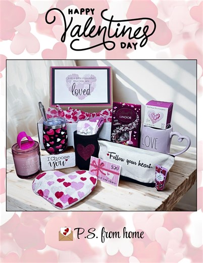 Valentine’s Day Gift Box | Deluxe Valentine Care Package | Personalized Valentine Gift for Her | Cozy Love Gift Box - Etsy
