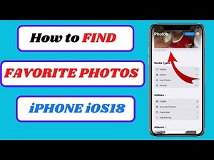 How to Find Favorites on iPhone iOS 18 | Contacts, Photos, Safari & More Explained!