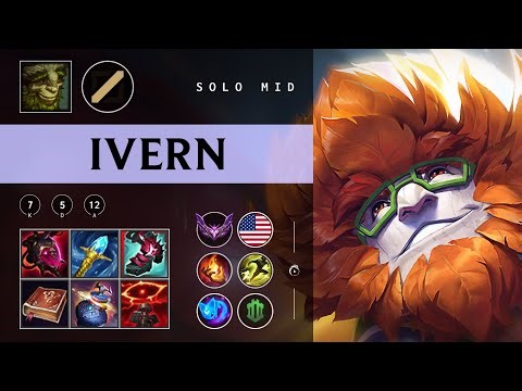 Ivern Mid vs Mel - NA Master Patch 25.24