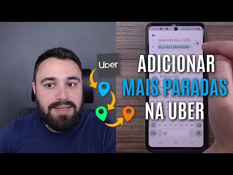 COMO ADICIONAR DUAS OU MAIS PARADAS NO UBER