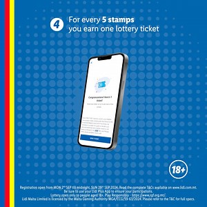 🎉 Get ready for an Amazing September with Lidl Plus! 🎉 Activate the Amazing September Lottery in your Lidl Plus app TODAY, then scan your Lidl Plus card each time you are at the Lidl cashier and collect stamps for every €7 you spend. For every 5 stamps, you'll earn a lottery ticket with a chance to Win Amazing Prizes every single day! 🛒✨ Don't miss your chance to Win either €500 or €100 in Lidl Vouchers every single day. And don’t forget, you also get the chance to participate with a chance t