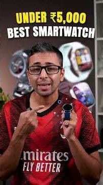 Best Smartwatch Under 5000 in 2026 - Stylish Smartwatch for Fitness Tracking, Health