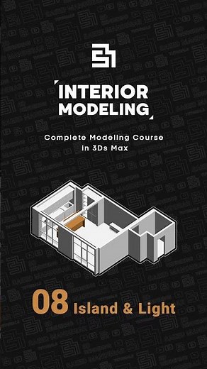Interior Modeling Process in 3Ds Max! #3dsmax #3dsmaxcourse #3drendering #archviz #architecture