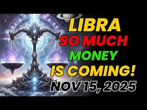 ♎ LIBRA – UNBELIEVABLE!! A LOT OF MONEY MAY COME YOUR WAY 🤑 | Horoscope today for Nov 15, 2025