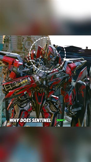 Why does Sentinel Prime’s first reaction when seeing Optimus Prime turn out to be running away?#tiktoktvfilmcontest #fyp #transformers #bigreveal