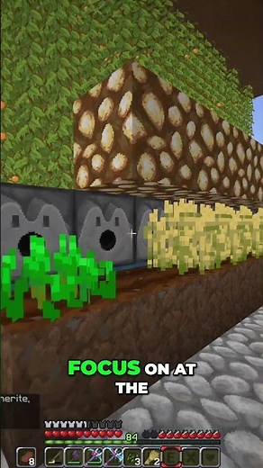 Skyblock Crops: Redstone Machine Transition #shorts