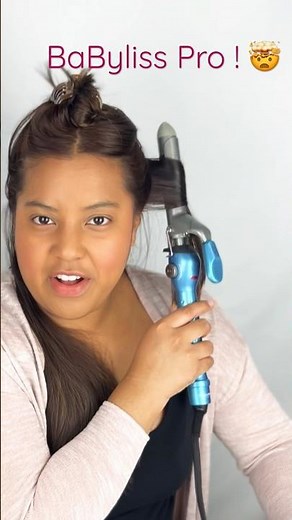 BaByliss Pro curling iron in full use 1” ! 😍😍😍