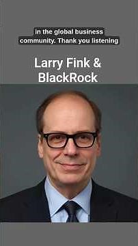 Larry Fink — The Man Who Became the World's Most Powerful Investor