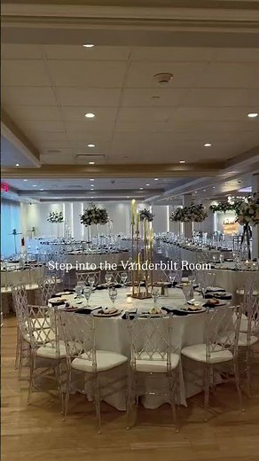The Vanderbilt Ballroom at Watermill Caterers